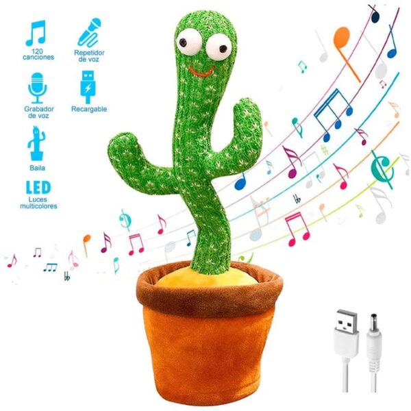 Cactus Bailarin Imita Voz, Musical, Bail