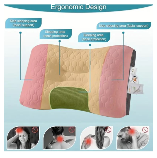 Almohada Cervical Cojin spa 3d Dormir - Image 3